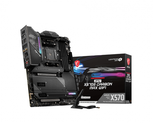 MSI MPG X570S CARBON MAX WIFI материнская плата AMD X570 Разъем AM4 ATX