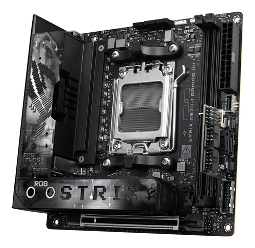 Asus Rog Strix Gaming WiFi X870-I AM5 Motherboard, Black - image 3