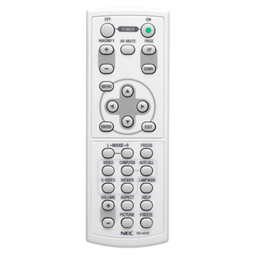 NEC RMT-PJ28 remote control Projector