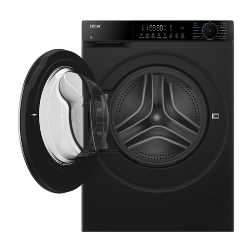 Haier HWD80-BP14357EBTU1 washer dryer Freestanding Front-load Black – image 2