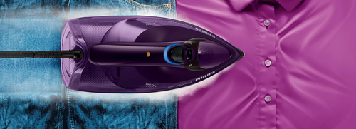 Philips Azur Advanced GC4934/30R1 iron Steam iron SteamGlide Plus soleplate – image 3