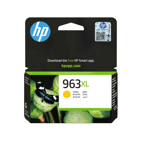 HP Inc. Wkład do drukarki atramentowej 963XL Żółty 3JA29AE