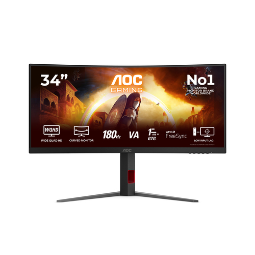 AOC CU34G4 34inch Curved Fast VA UWQHD