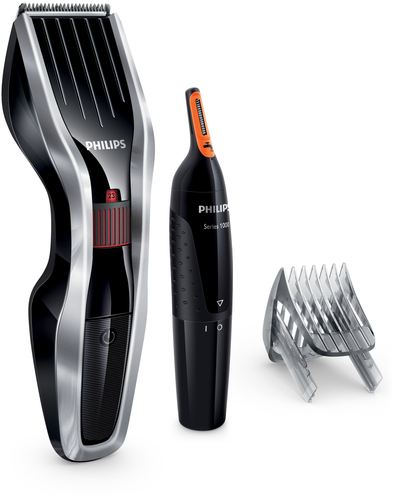 Philips HAIRCLIPPER Series 5000 HC5440/85 hair trimmers/clipper Black, Silver 24 Nickel-Metal Hydride (NiMH)