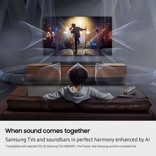 Samsung Q-Series HW-Q930F Soundbar with Wireless Subwoofer - Obsidian Black, Black - image 4