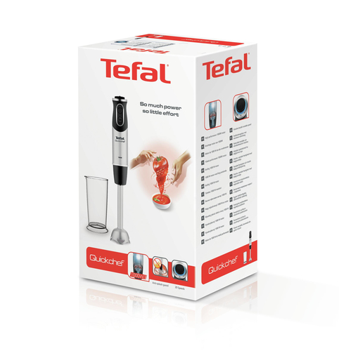 Tefal HB6588 0.8 L Immersion blender 1000 W Black, Stainless steel – image 7