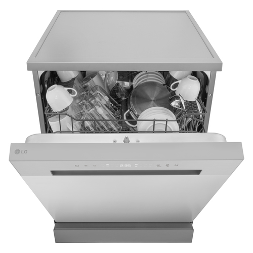 LG DF030FL 60cm Dishwasher in Prime Silver 13 Place Setting E Rated In - image 7