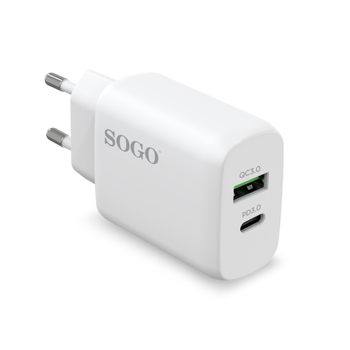 Sogo ADT-SS-18715 mobile device charger Universal White AC Fast charging Indoor – image 2