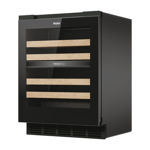 Haier HUC44GDEH1 Compressor wine cooler Built-in Black 44 bottle(s) – image 3