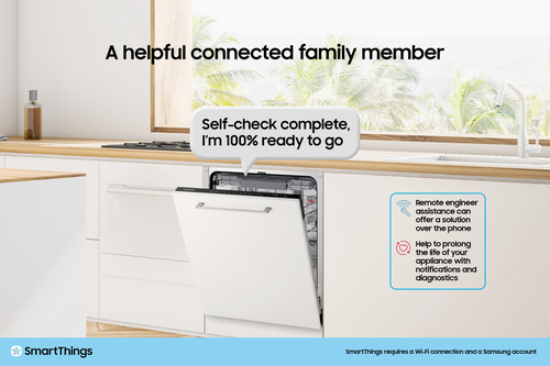 Samsung Series 6 DW60DG790I00U4 Full-size Fully Integrated WiFi-enabled Dishwasher, Silver/Grey - image 6
