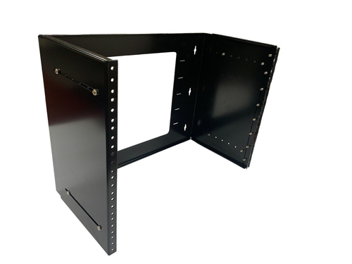 Lanview LVR250708 rack cabinet 8U Wall mounted rack Black
