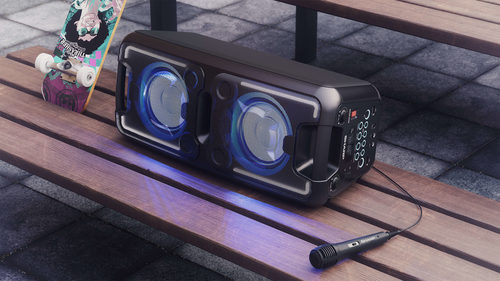 Sharp PS-920 portable/party speaker Black – image 5