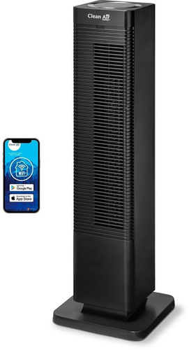 Clean Air Optima CA-904B Hot & Cool Ventilatorkachel Zwart