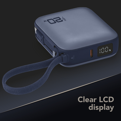 Cellularline POCKET POWER BANK 10000 mAh 20W USB-C PORT BLUE – image 5