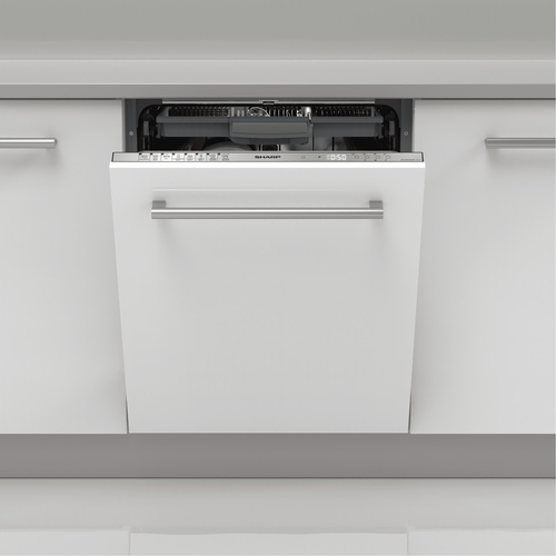 Sharp QW-GD54R443X-DE dishwasher Fully built-in 15 place settings – image 1
