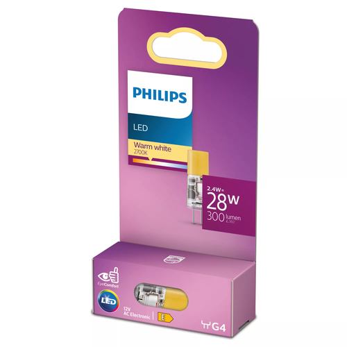 Philips 8720169300538 LED лампа Теплый белый 2700 K 2,4 W G4 E