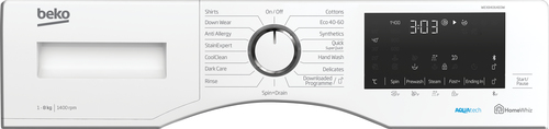 Beko WEX84064E0W washing machine Front-load