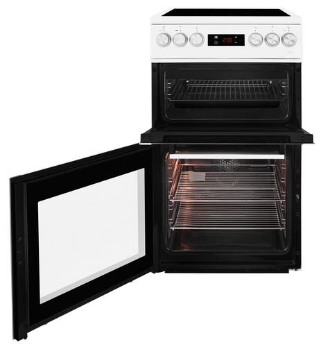Beko XDVC5XNTW cooker Freestanding cooker Electric Ceramic hob White – image 2
