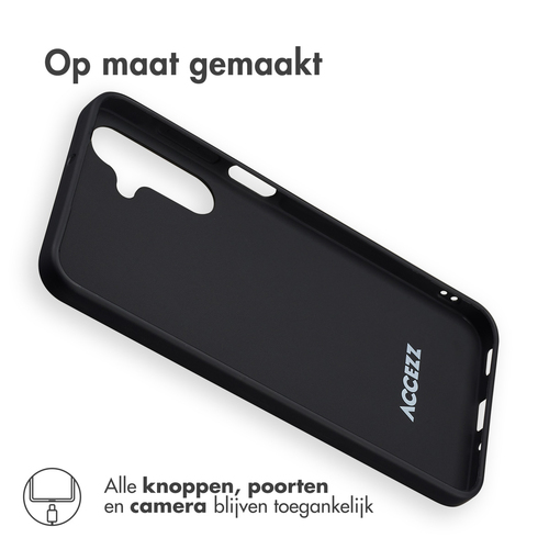 Accezz Color Backcover voor Samsung Galaxy A16 5G Telefoonhoesje Zwart, afbeelding 4