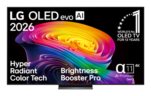 LG OLED evo AI OLED83C67LA 2,11 m (83") 2.4K Ultra HD Smart TV Wi-Fi Черный