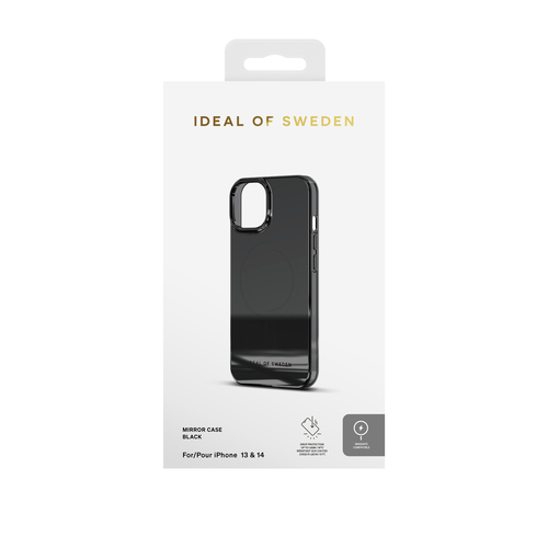iDeal of Sweden Mirror Case MagSafe iPhone 13 / 14 Mirror Black – image 3