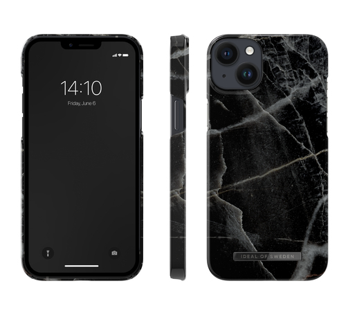 iDeal of Sweden Printed Case MagSafe iPhone 14PL Black Thunder – image 3
