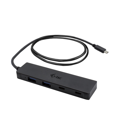 i-tec Metal USB-C HUB 2x USB 3.0 + 2x USB-C, with