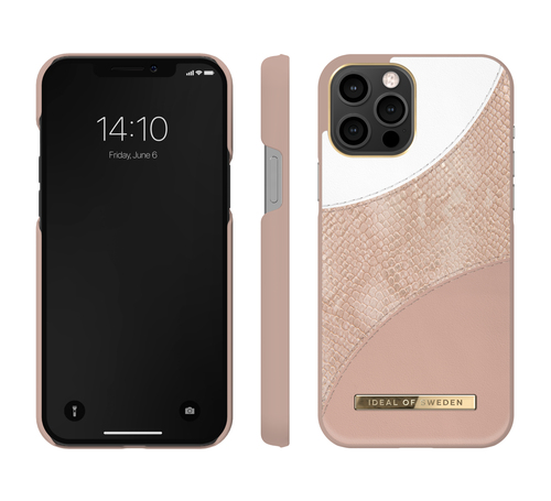 iDeal of Sweden Atelier Case iPhone 12 PRO MAX Blush Pink Snake – image 2
