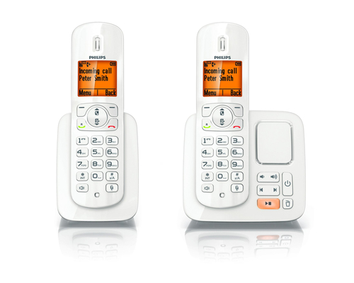 Philips BeNear Cordless phone with answering machine CD2852W/FR – image 2