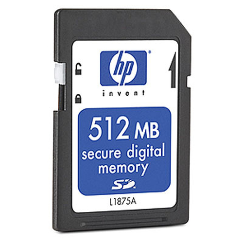 HP Photosmart 512 MB SD Card
