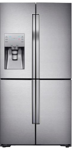 Samsung RF56J9010SL side-by-side refrigerator Freestanding