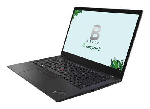 upcycle it Lenovo ThinkPad T14s Gen 2 AMD (Refurbished) B AMD Ryzen™ 5 PRO 5650U Ноутбук 35,6 cm (14") Full HD 16 GB LPDDR4x-SDRAM 256 GB Твердотельный накопитель (SSD) Windows 11 Pro Черный Северные страны