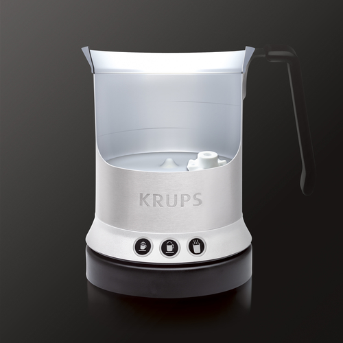 Krups XL2000 milk frother/warmer Automatic milk frother/warmer Black, Stainless steel – image 2