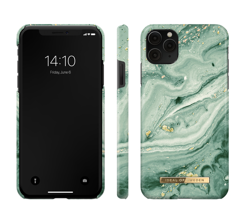 iDeal of Sweden Printed Case iPhone 11PM/XSM Mint Swirl Mrb – image 2