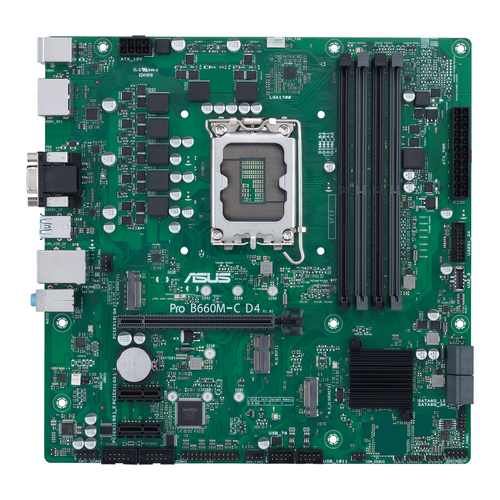 ASUS PRO B660M-C D4-CSM Intel B660 LGA 1700 Микро ATX