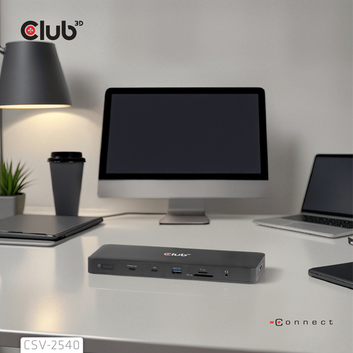 Club 3D 14-1 USB-C Quad Display Dockingstation, afbeelding 3