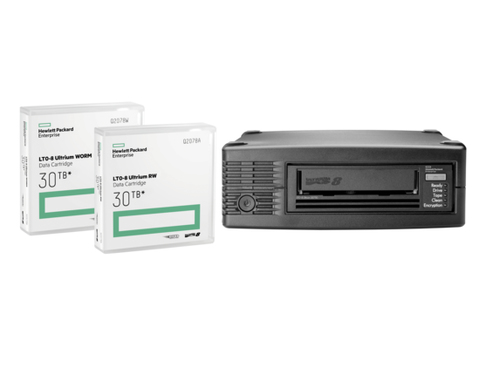Hewlett Packard Enterprise !HPE LTO-8 30TB RW Data Cartridge Q2078A