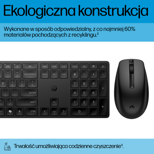 Zestaw mysz i klawiatura bezprzewodowa HP 655