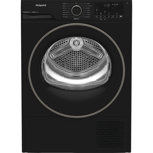 Hotpoint FabricCare C Hsd 82M BB UK 8Kg Heat Pump Tumble Dryer - Black - A+ Rated, Black - image 1