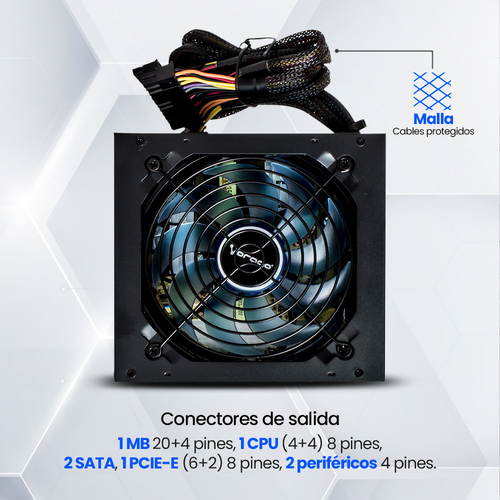 Fuente de Poder Gaming VORAGO PSU-200