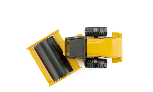 SIKU Super - MAN Lkw met wals modelvoertuig, afbeelding 2