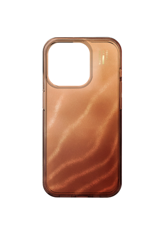 iDeal of Sweden Clear Case iPhone 14 Pro Mocha Mousse – image 1