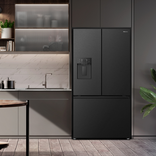 Hisense RF815N4SEFE Wifi Connected Plumbed Frost Free Multi-door American Fridge Freezer - Stainless Steel - E Rated, Stainless Steel - image 3