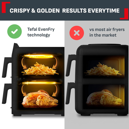 Tefal Easy Fry Crispy Dual Stack EY7528 – Foto 3 van 7