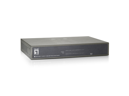 LevelOne GES-2452 network switch Managed Black – image 2