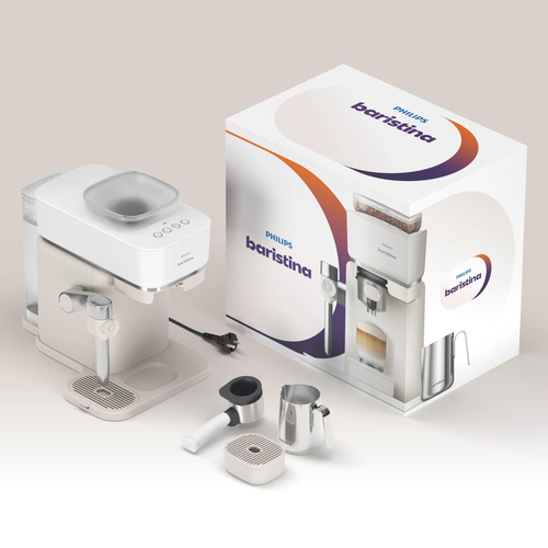Philips Baristina Latte BAR400/00 Wit, afbeelding 7