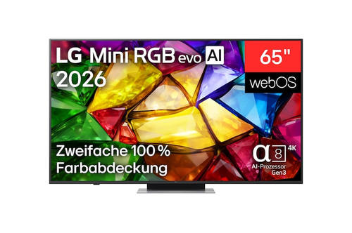 LG 65MRGB88B9B 165,1 cm (65") 4K Ultra HD Smart TV Wi-Fi Черный