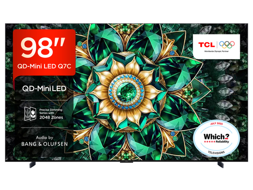 Tcl 98Q7C UK 98 4K Ultra HD Hdr Smart QD Mini LED TV Dolby Vision IQ D - image 1