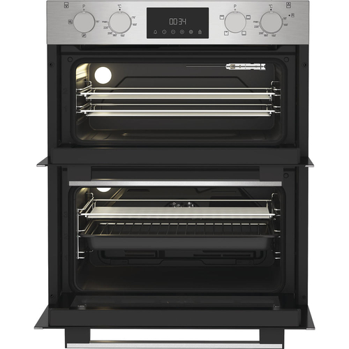 Hotpoint DUH10DIX Built Under Electric Double Oven in Stainless Steel - image 2