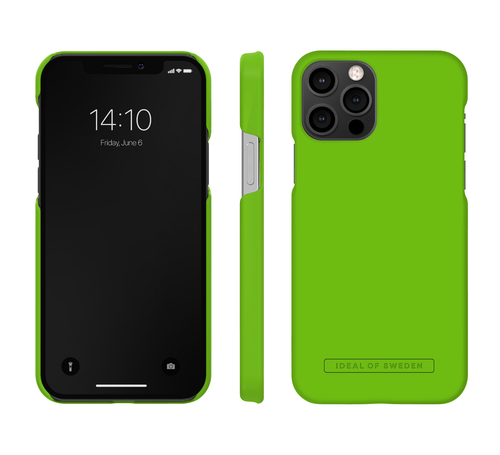 iDeal of Sweden Seamless Case iPhone 12/12P Hyper Lime – image 2